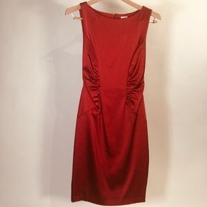 Cache red cocktail dress